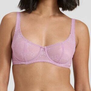 Wild Fable Women's Unlined Lilac Purple Bra 32B